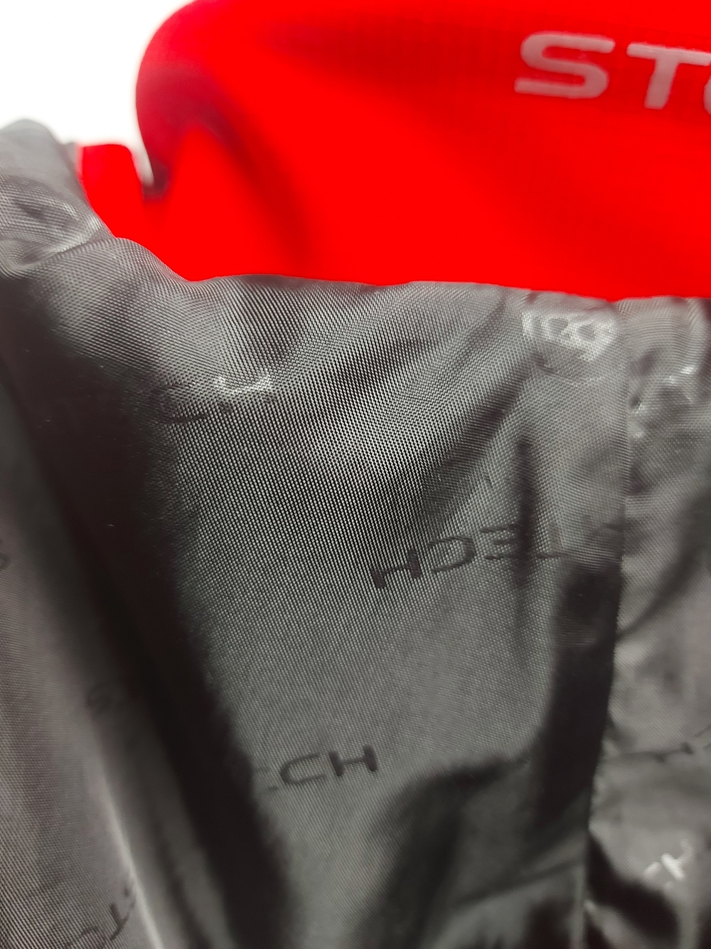 Stormtech H2XTREME Red Softshell Waterproof Hooded Jacket - Size Large - Picture 12 of 14